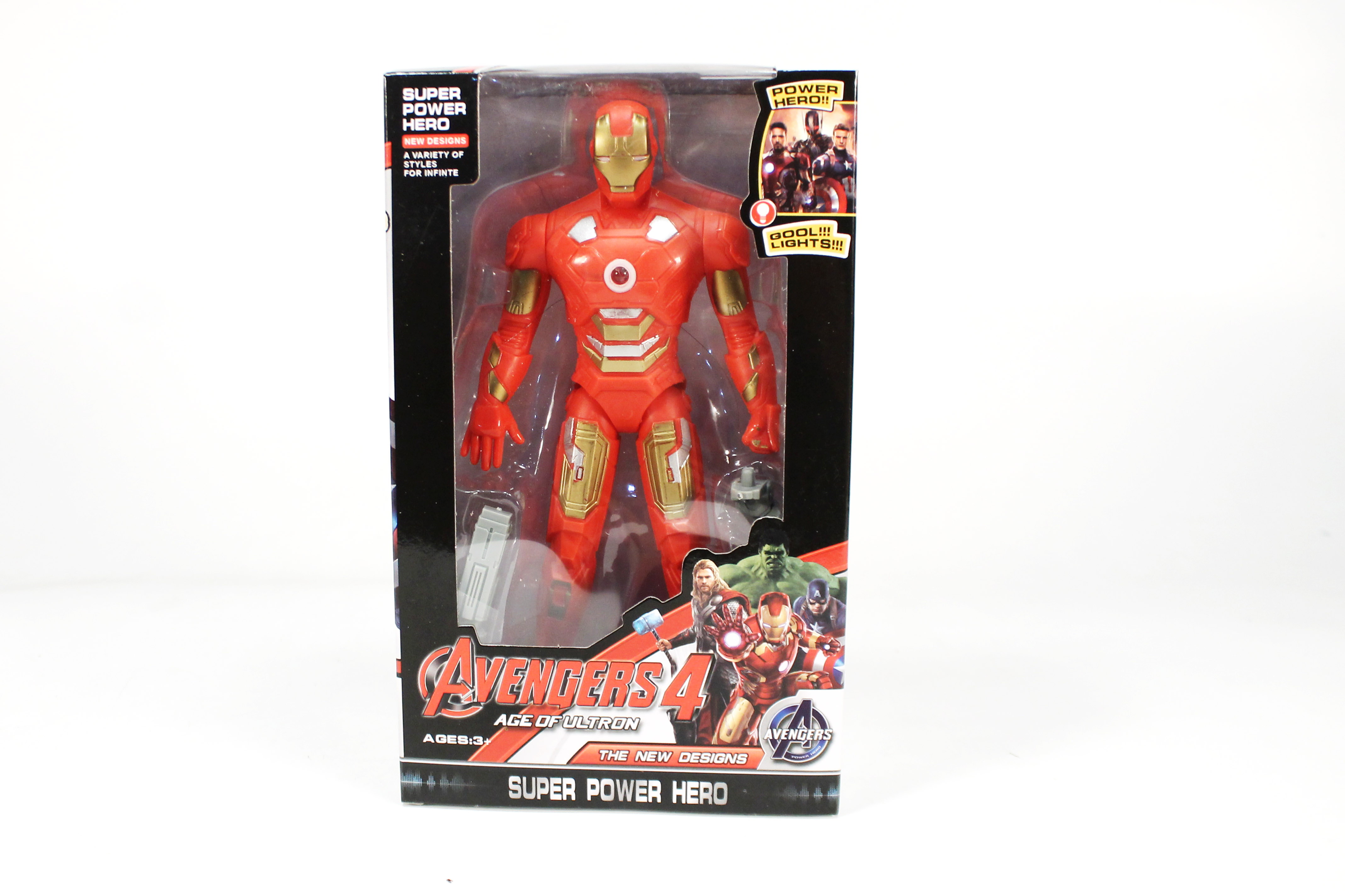 ^B/O Avangers Sedang 4 Age Of Ultron 4karakter Box Window @252