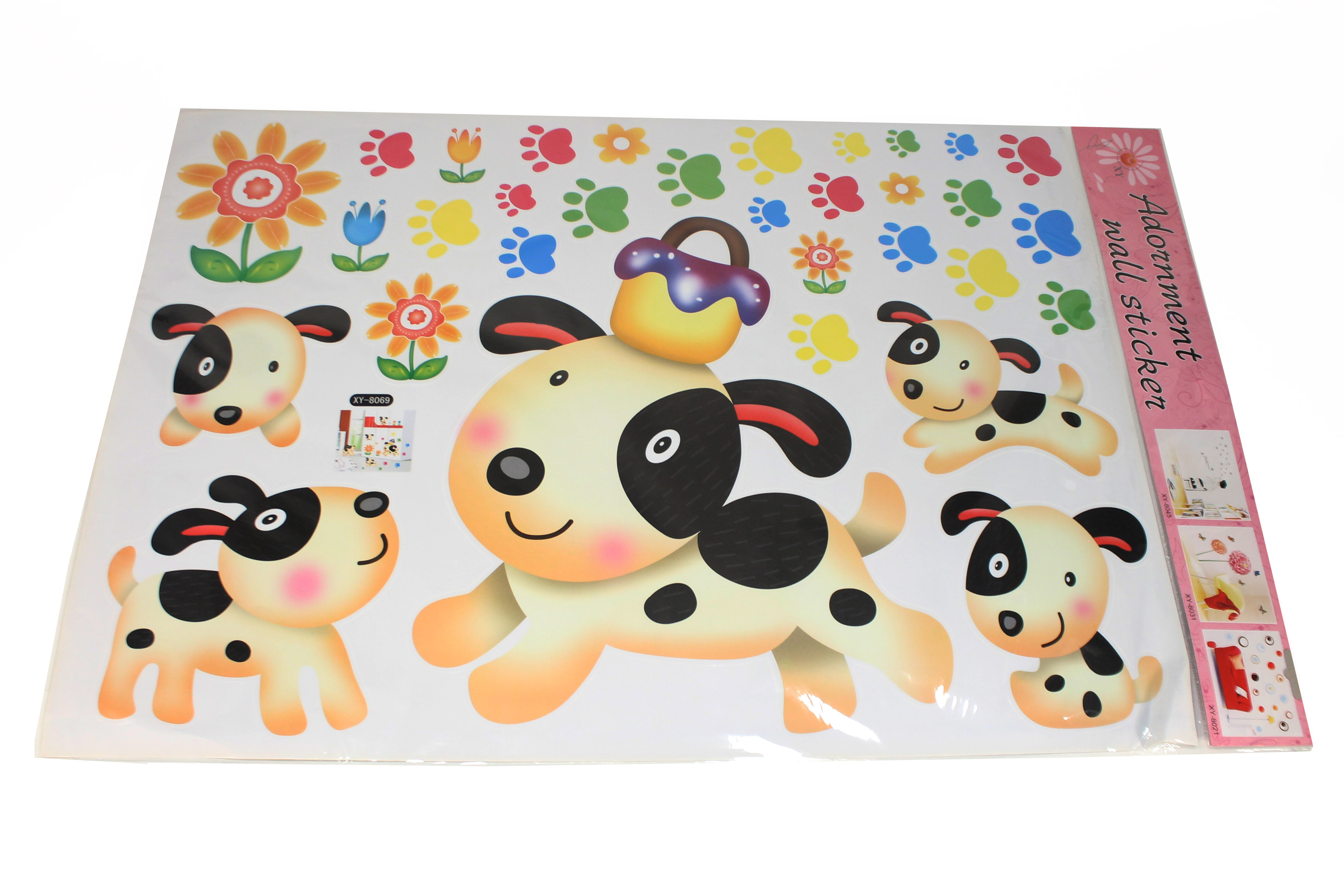 ^Sticker Transparan Motif Campur Uk.50x70 Ktg @300
