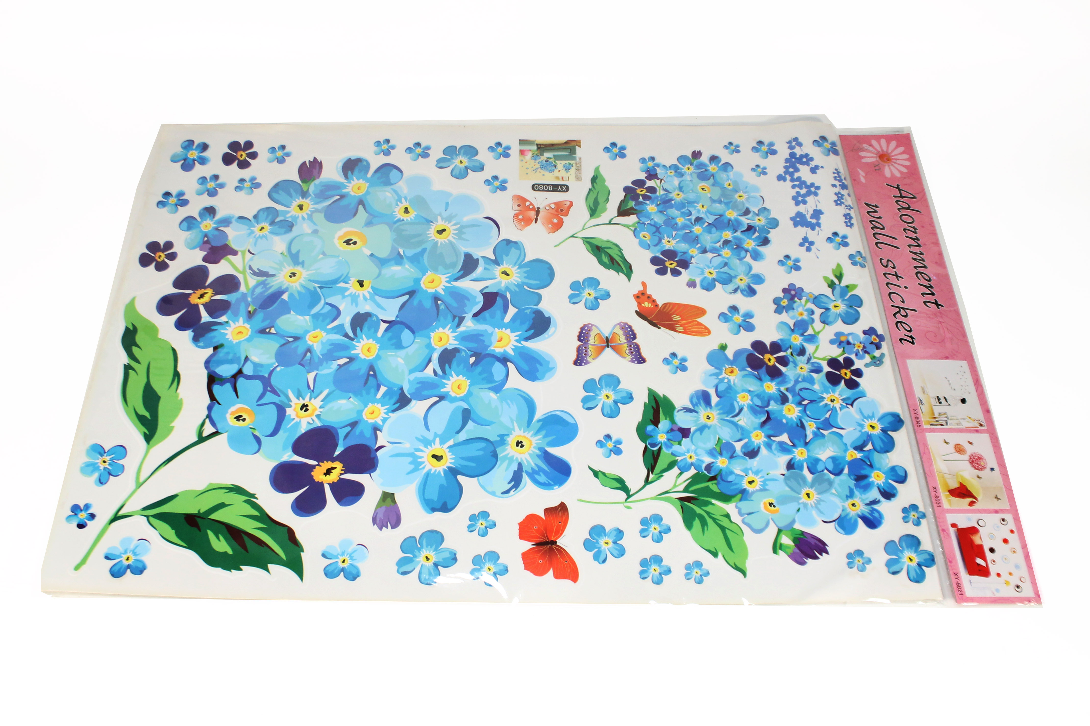 ^Sticker Transparan Motif Campur Uk.50x70 Ktg @300
