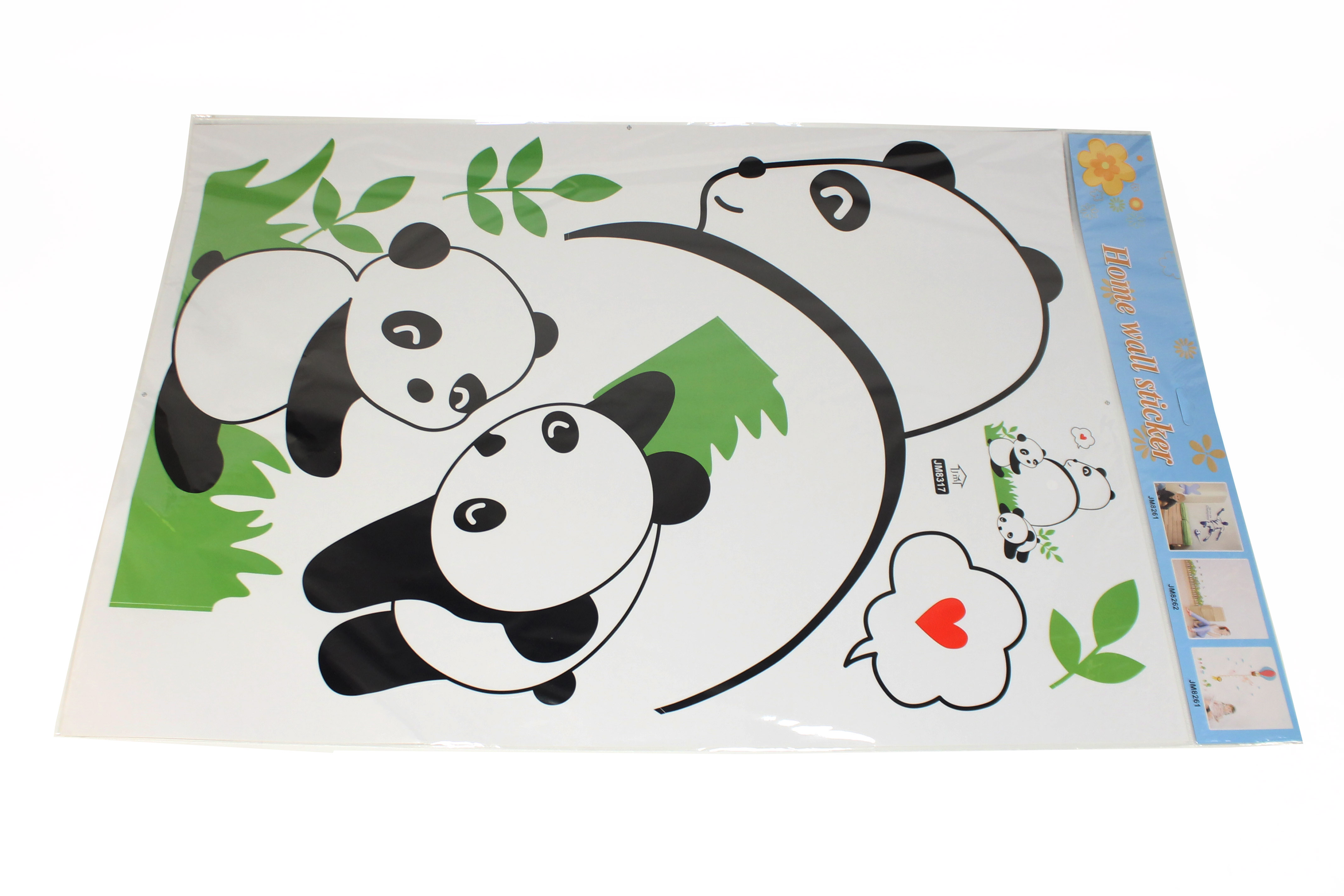 ^Sticker Transparan Motif Campur Uk.50x70 Ktg @300
