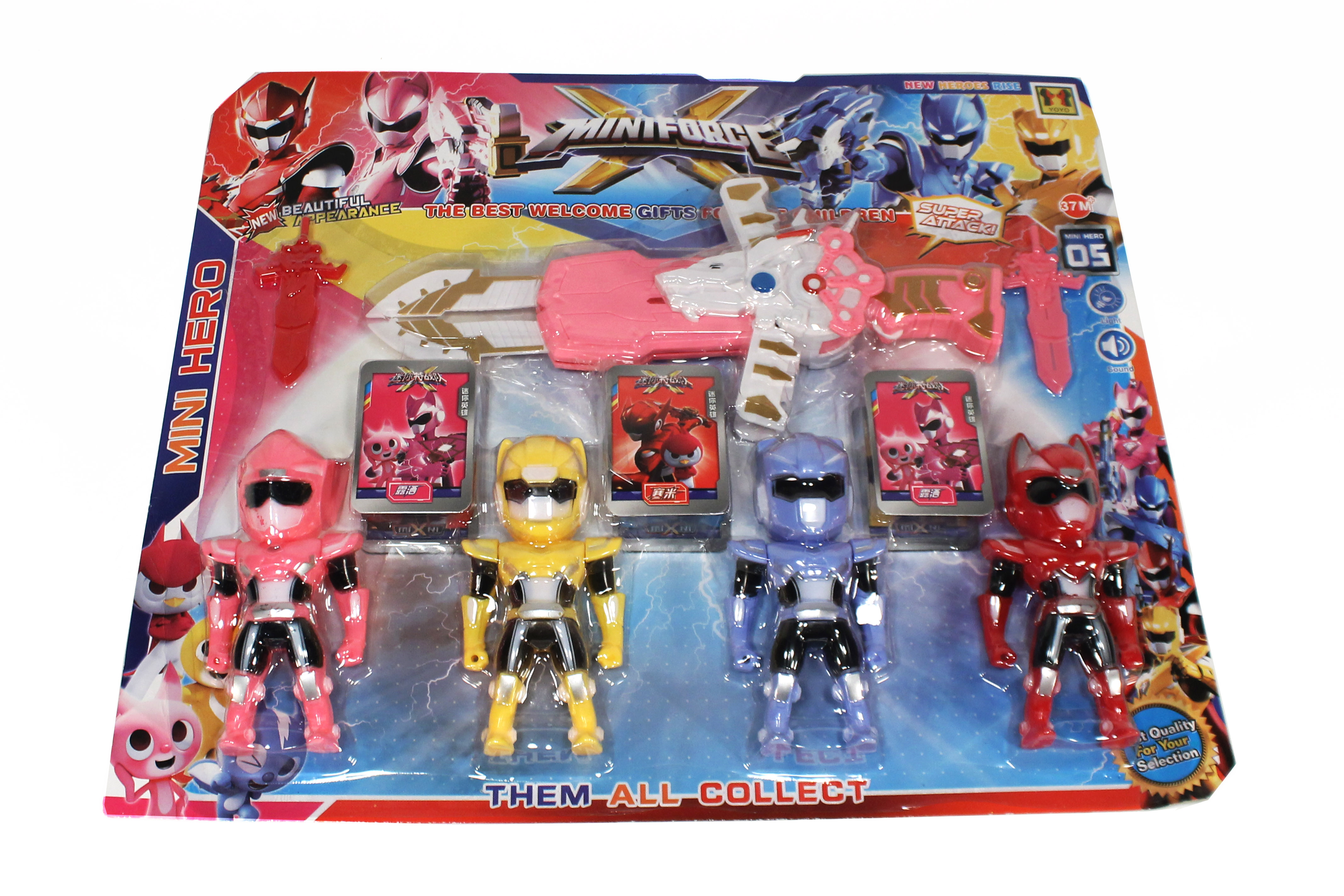 ^Robot 4 + Pedang Mini Force Press @48