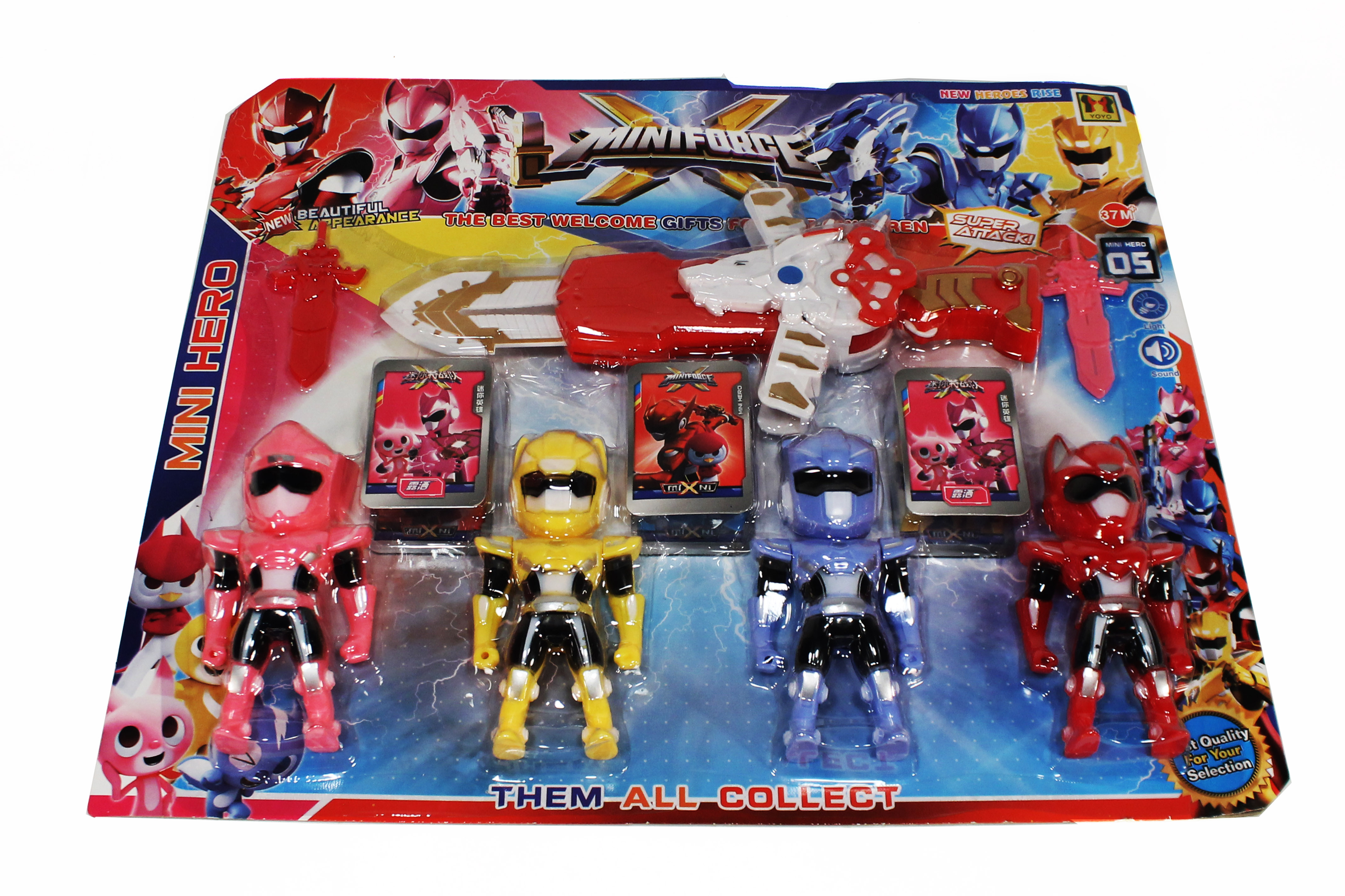 ^Robot 4 + Pedang Mini Force Press @48