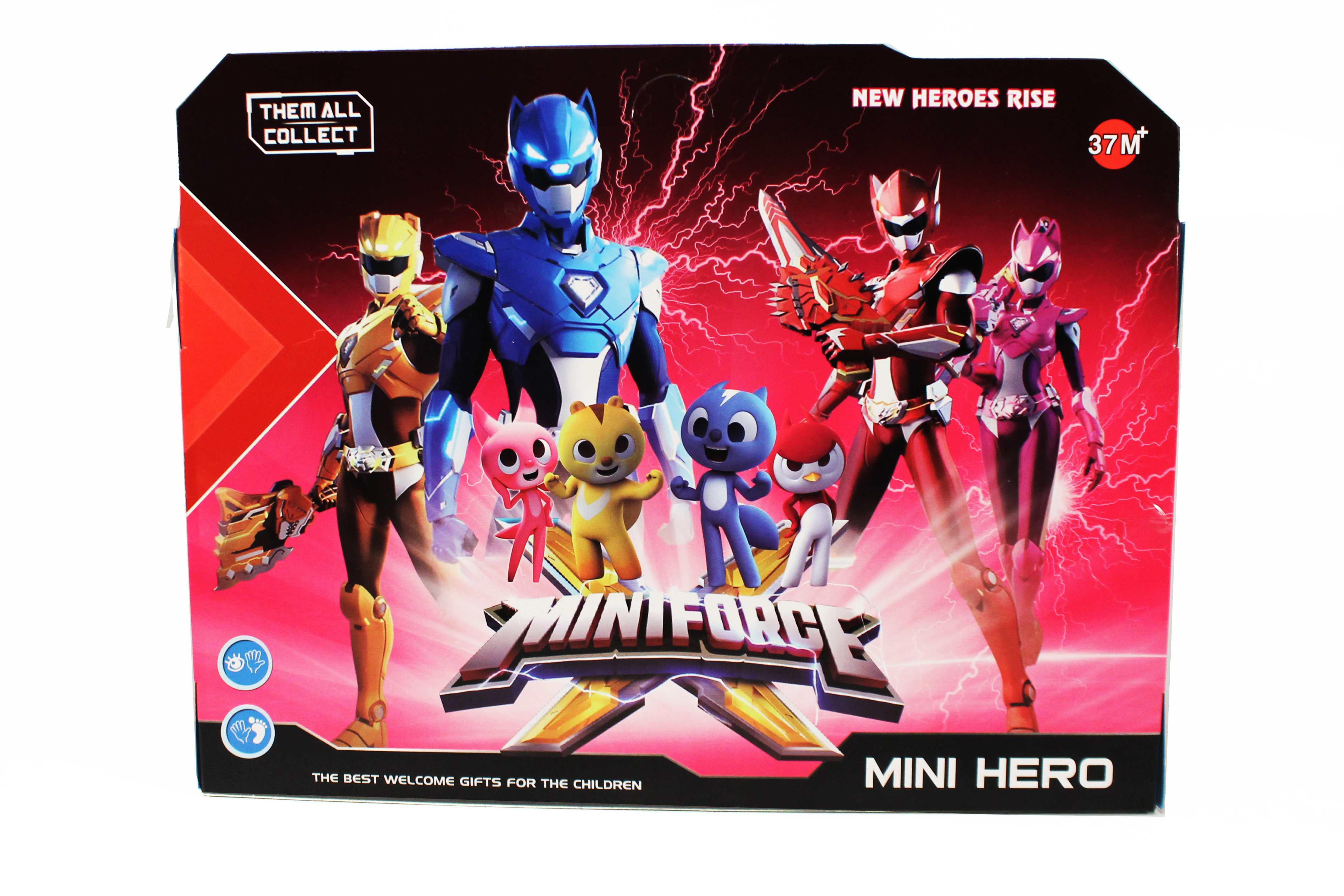 ^Robot 2pcs + Boneka Acc Mini Force Box Wind @48