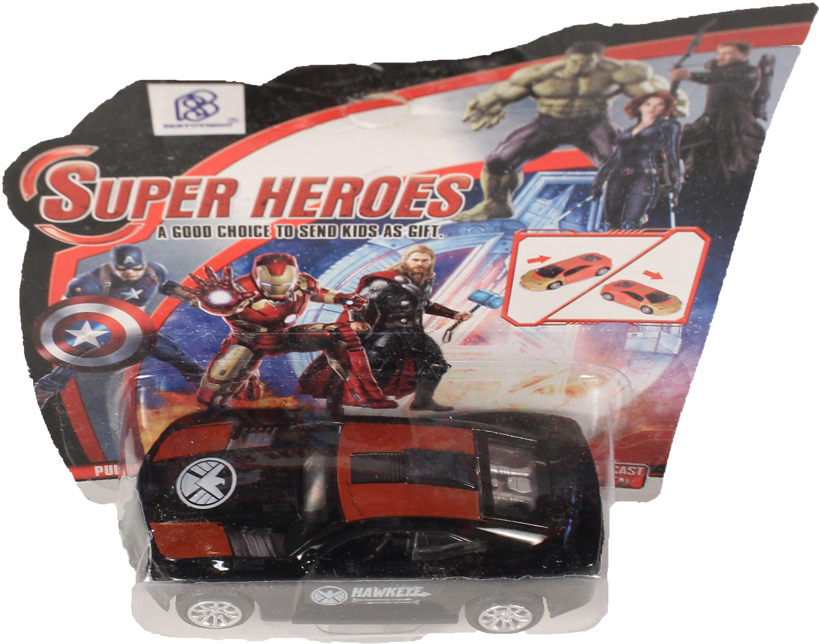 P/b Diecast Mobil Avengers Super Hero Press @384
