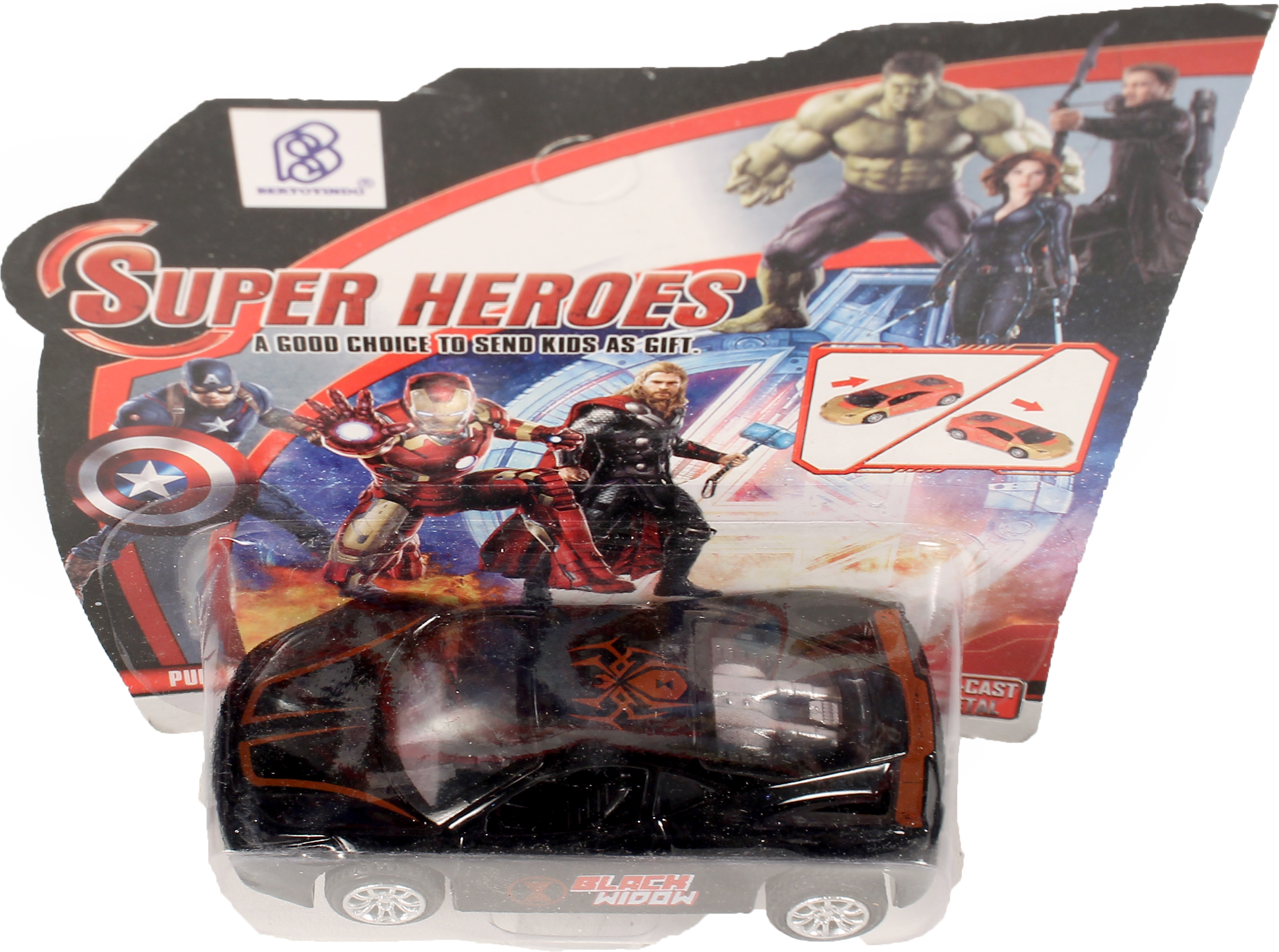 P/b Diecast Mobil Avengers Super Hero Press @384
