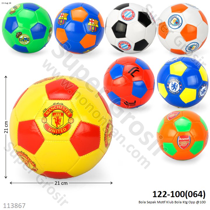 Bola Sepak Logo Klub Bola 122-100 Ktg Opp @100