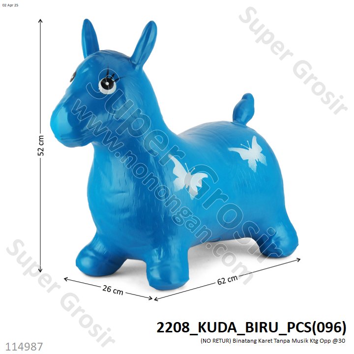 (NO RETUR) Binatang Karet Tanpa Musik Ktg Opp @30