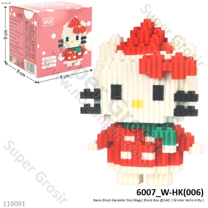 Nano Block Karakter Duz Magic Block Box @240