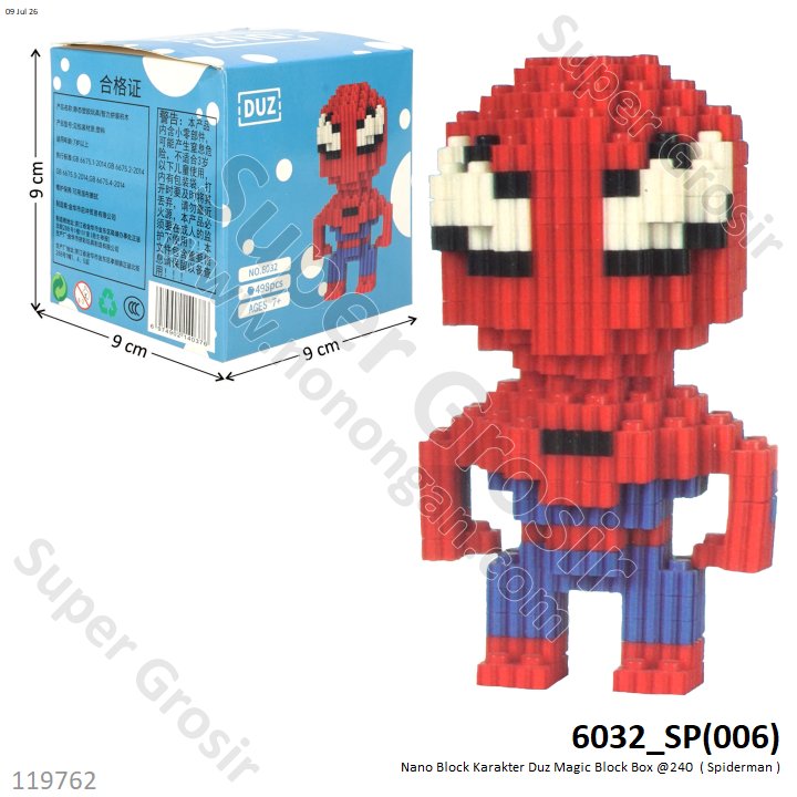 Nano Block Karakter Duz Magic Block Box @240