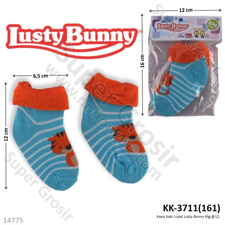 Kaos Kaki Lipat Lusty Bunny Ktg @12