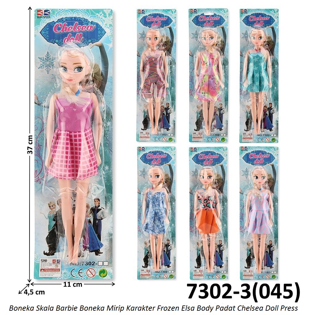 Boneka Barbie Elsa Frozen Chelsea Doll Press @250