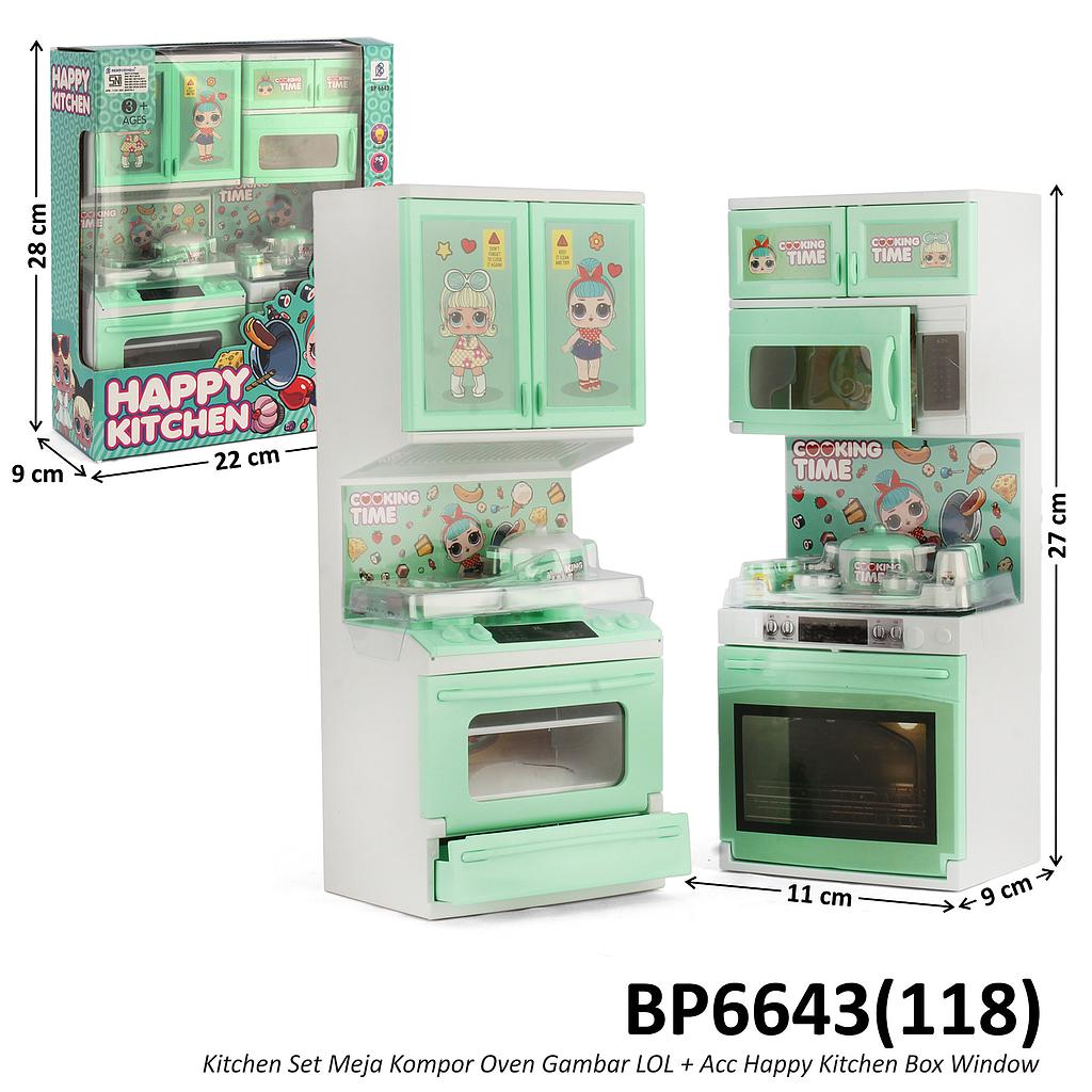 Kitchen Set LOL Happy Kitchen Box Window @36