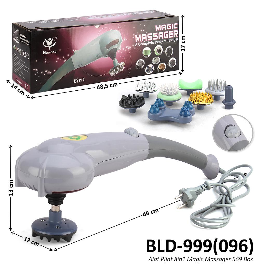 Alat Pijat 8 In 1 Magic Massager 569 Box @12
