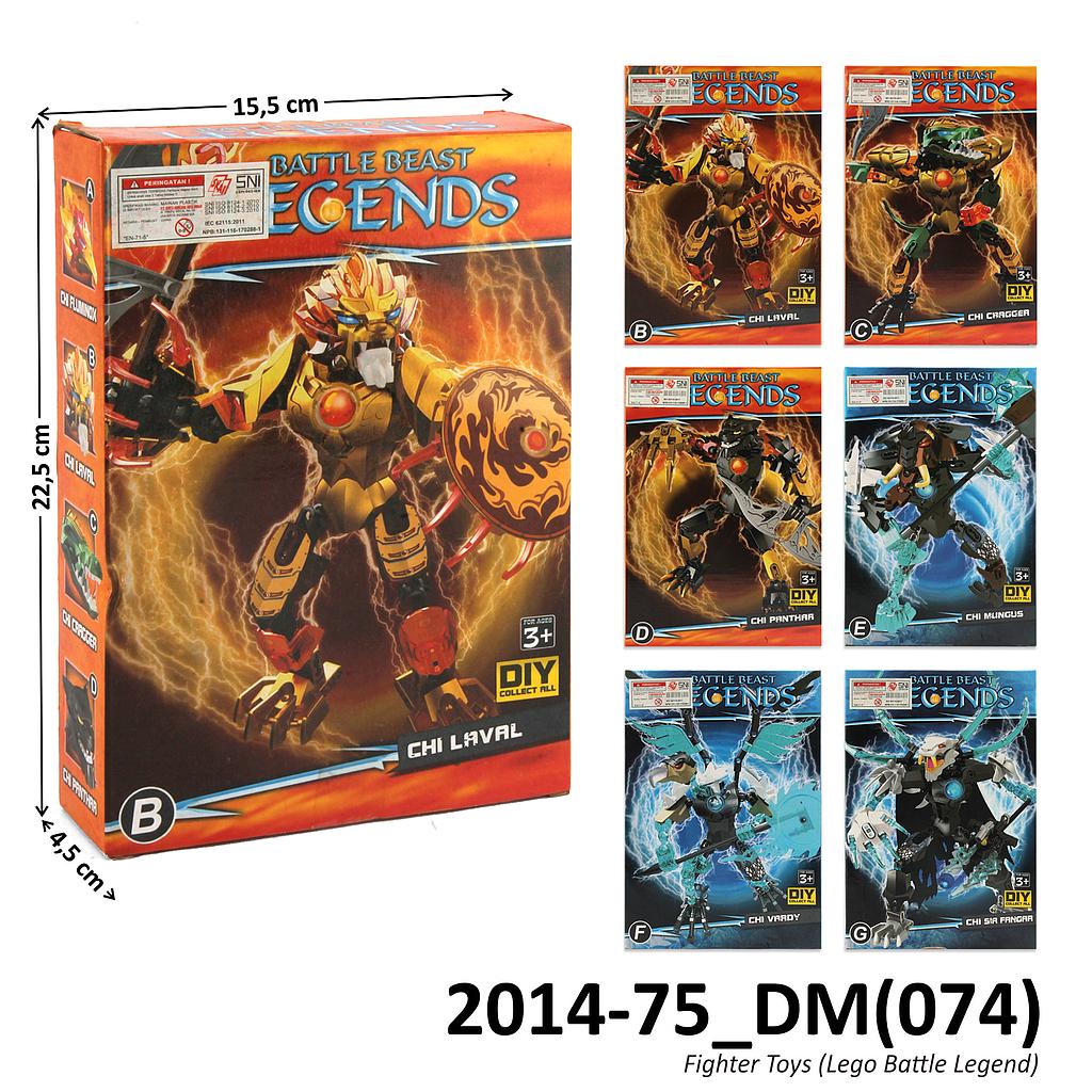 Block Fighter Toys (Lego Battle Legend) @84