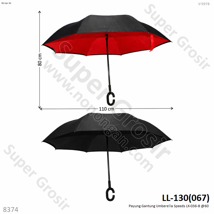 Payung Gantung Umberella Speeds LX-036-8 @60