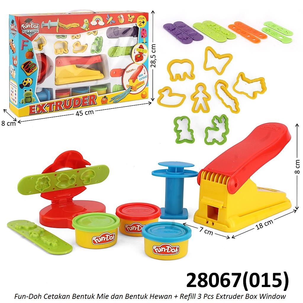 Fun-Doh Extruder Box Window @18