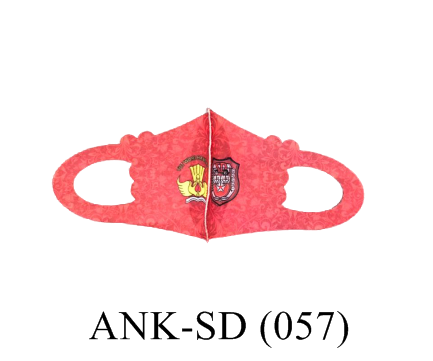 Masker Scuba Anak Logo SD 1 Pack 12 Pcs Loose Pack @12