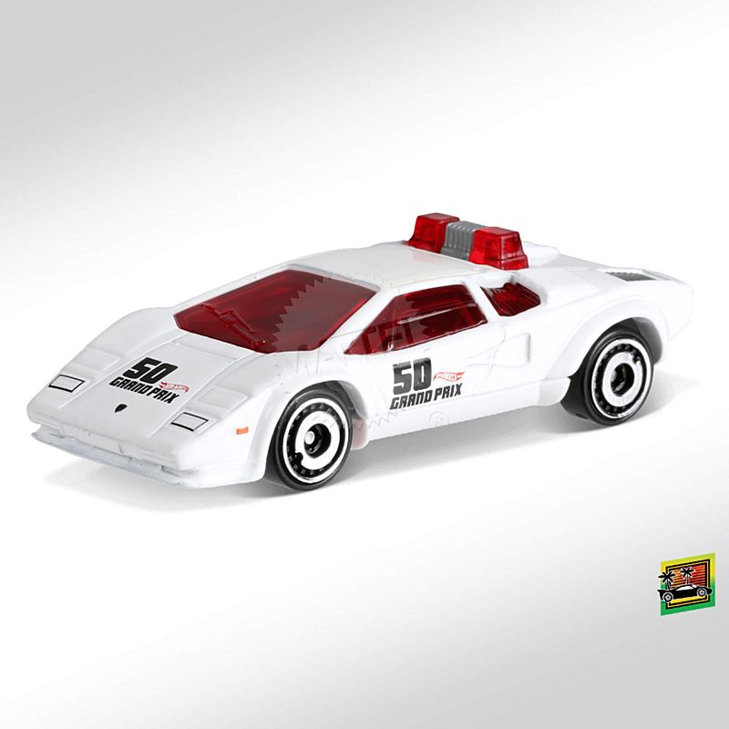 Hot Wheels - Lamborghini Countach Pace Car (2nd Color) - FJY15 / 2018