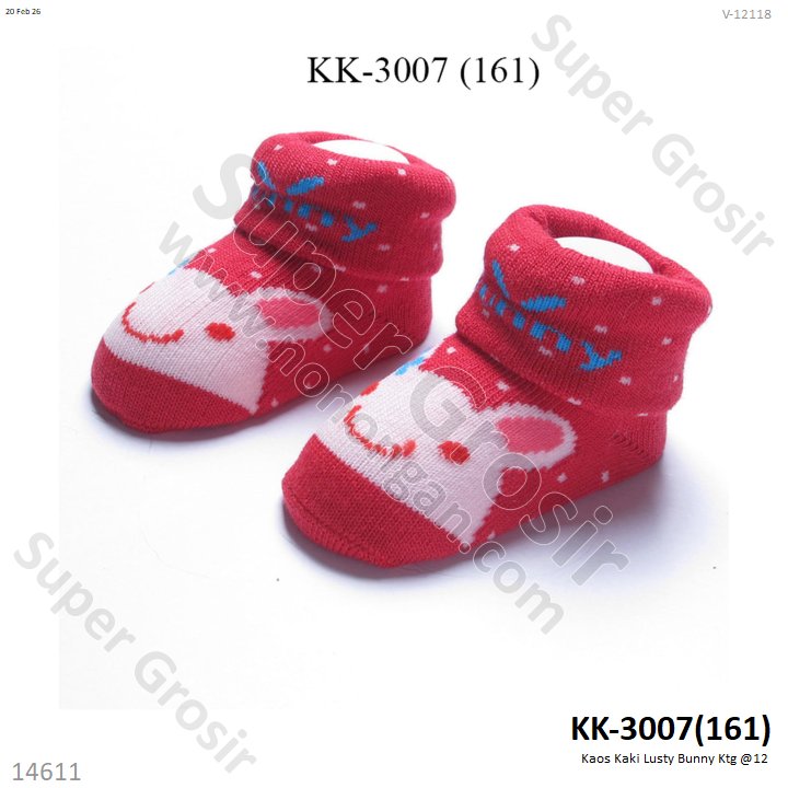 Kaos Kaki Lusty Bunny Ktg @12