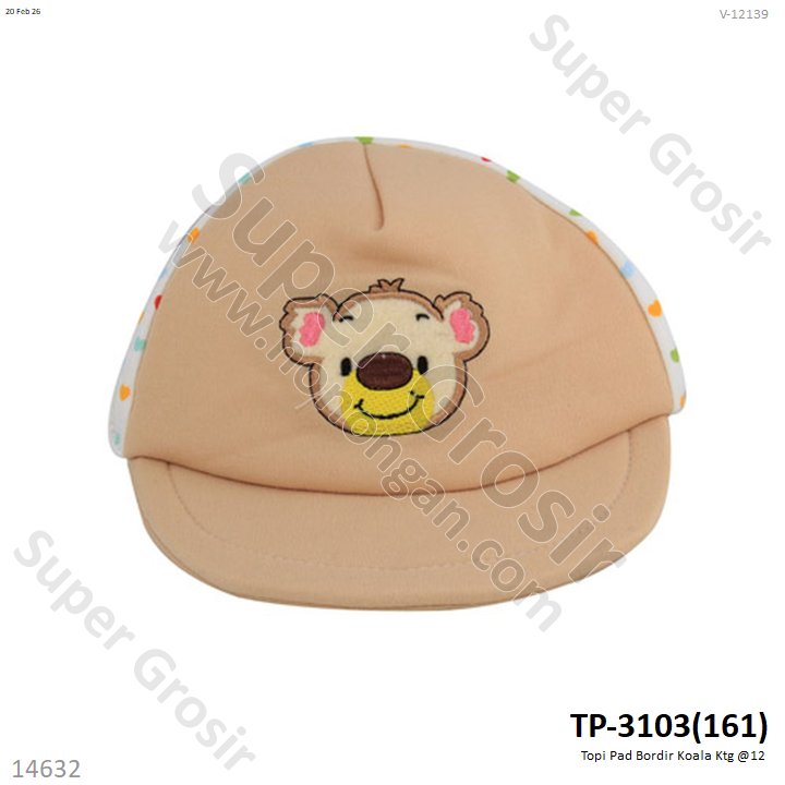 Topi Pad Bordir Koala Ktg @12