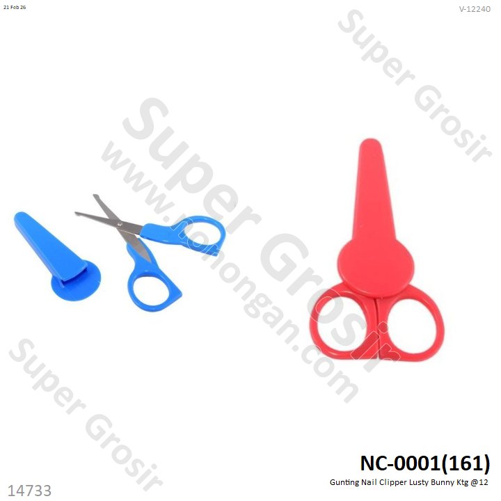 Gunting Nail Clipper Lusty Bunny Ktg @12