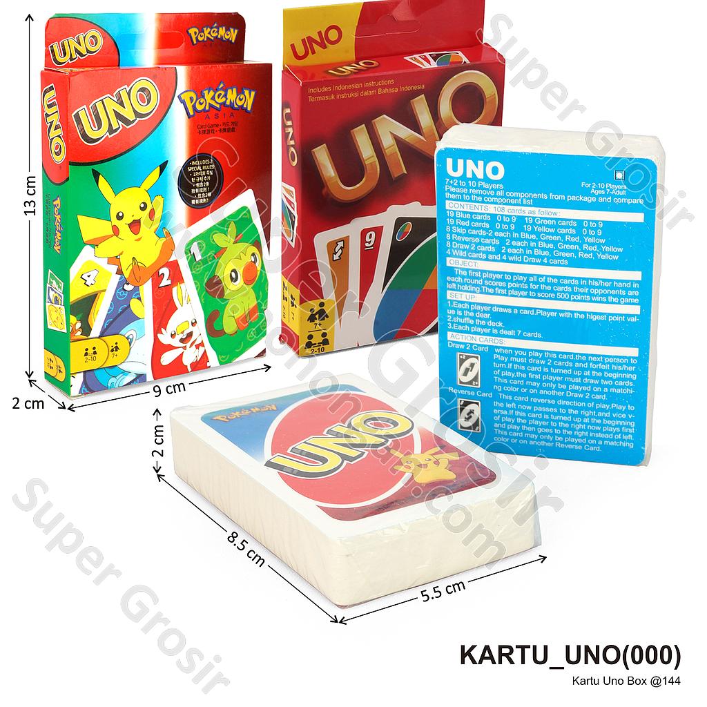 Kartu Uno Box @144