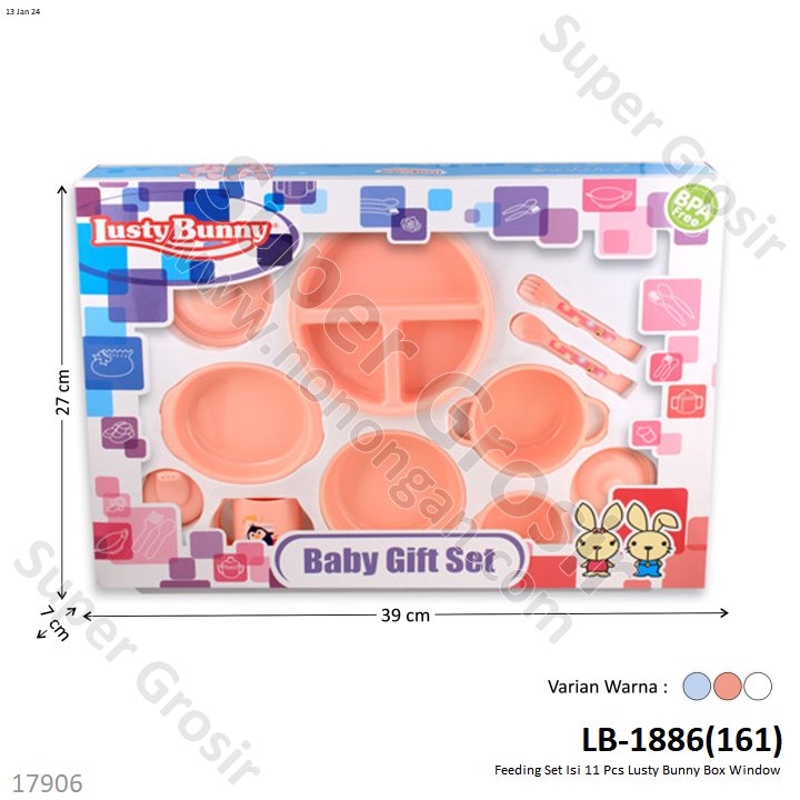 Feeding Set Isi 11 Pcs Box Window