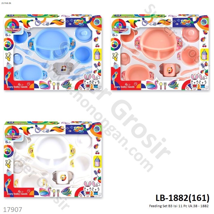 Feeding Set B3 Isi 11 Pcs Box Window