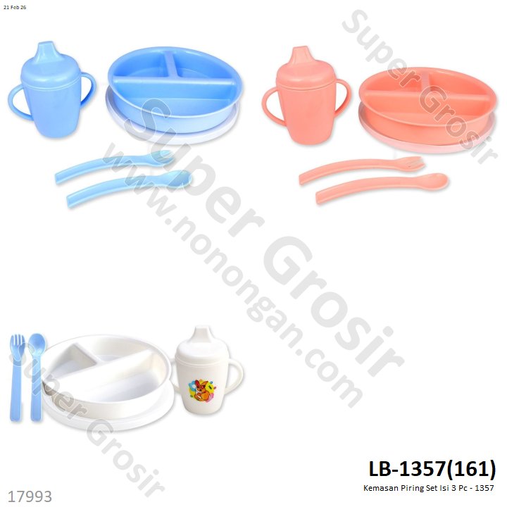 Kemasan Piring Set Isi 3 Pcs Ktg