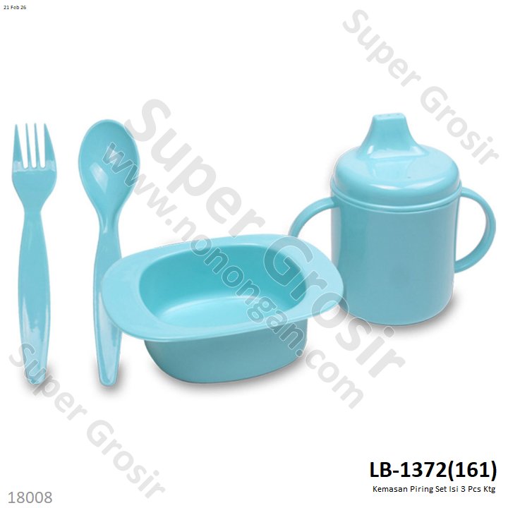 Kemasan Piring Set Isi 3 Pcs Ktg