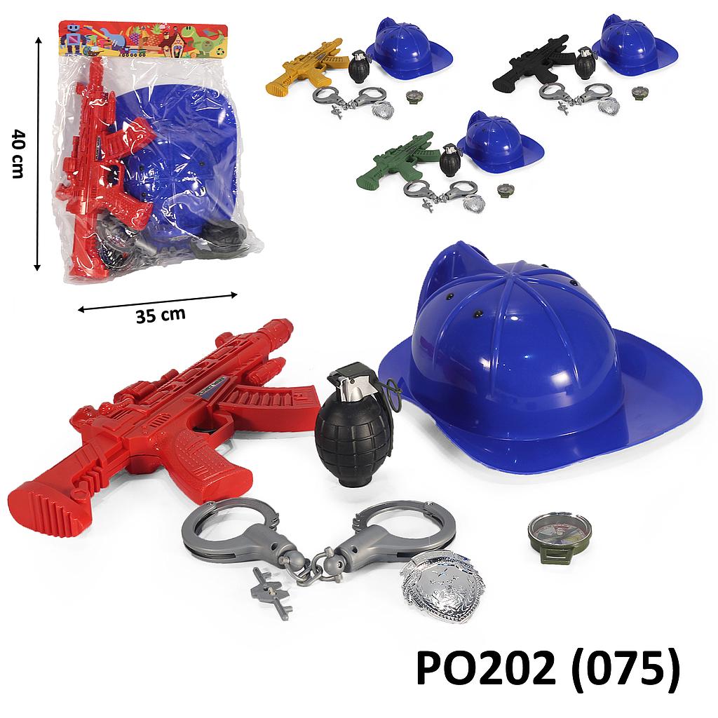 Senapan Kretek + Helm + Acc Top Toys Ktg @16