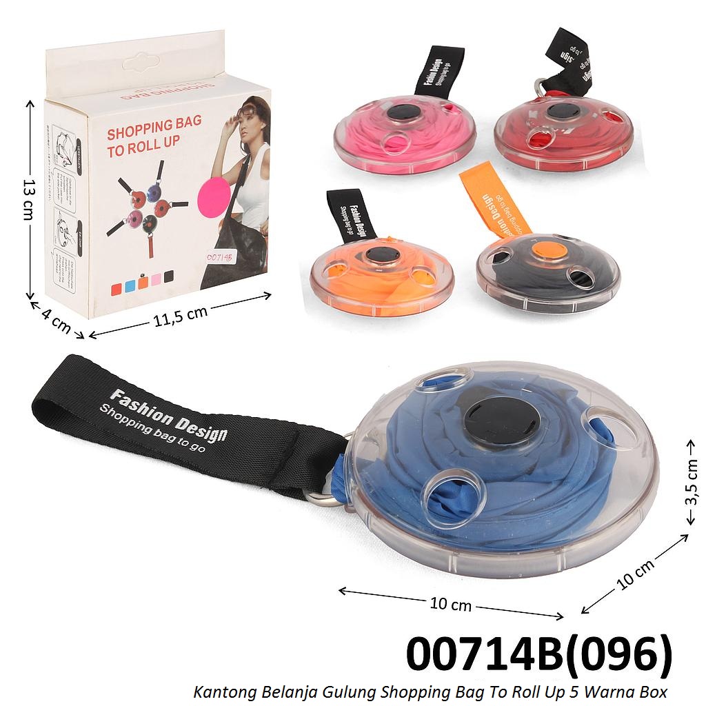 Tas Belanja Gulung Shopping Bag To Roll Up Box @200