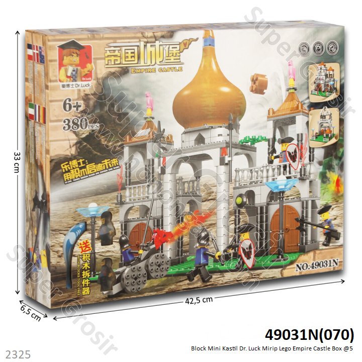 Mini Block Kastil Dr. Luck Empire Castle Box @5