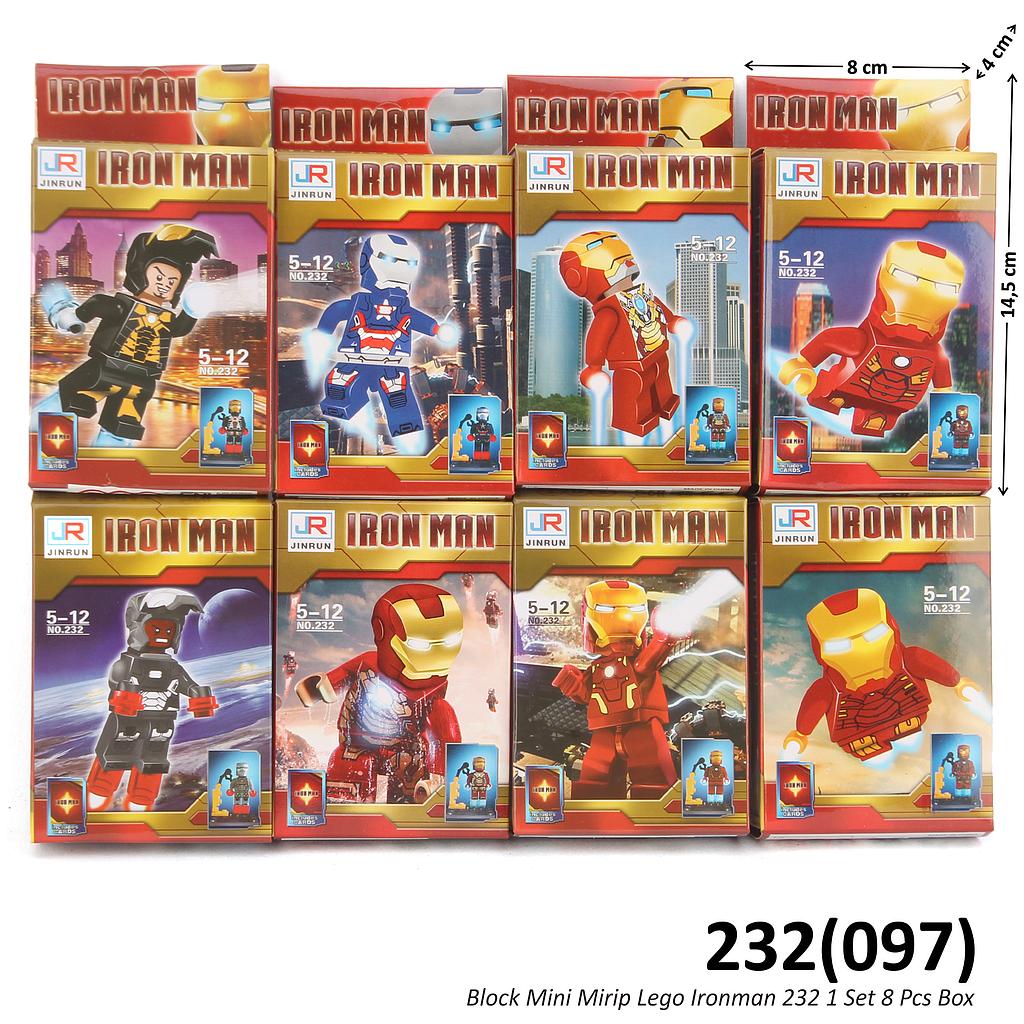 Mini Block Ironman Jinrun 8 Model 1 Pack 8 Pcs Box @480