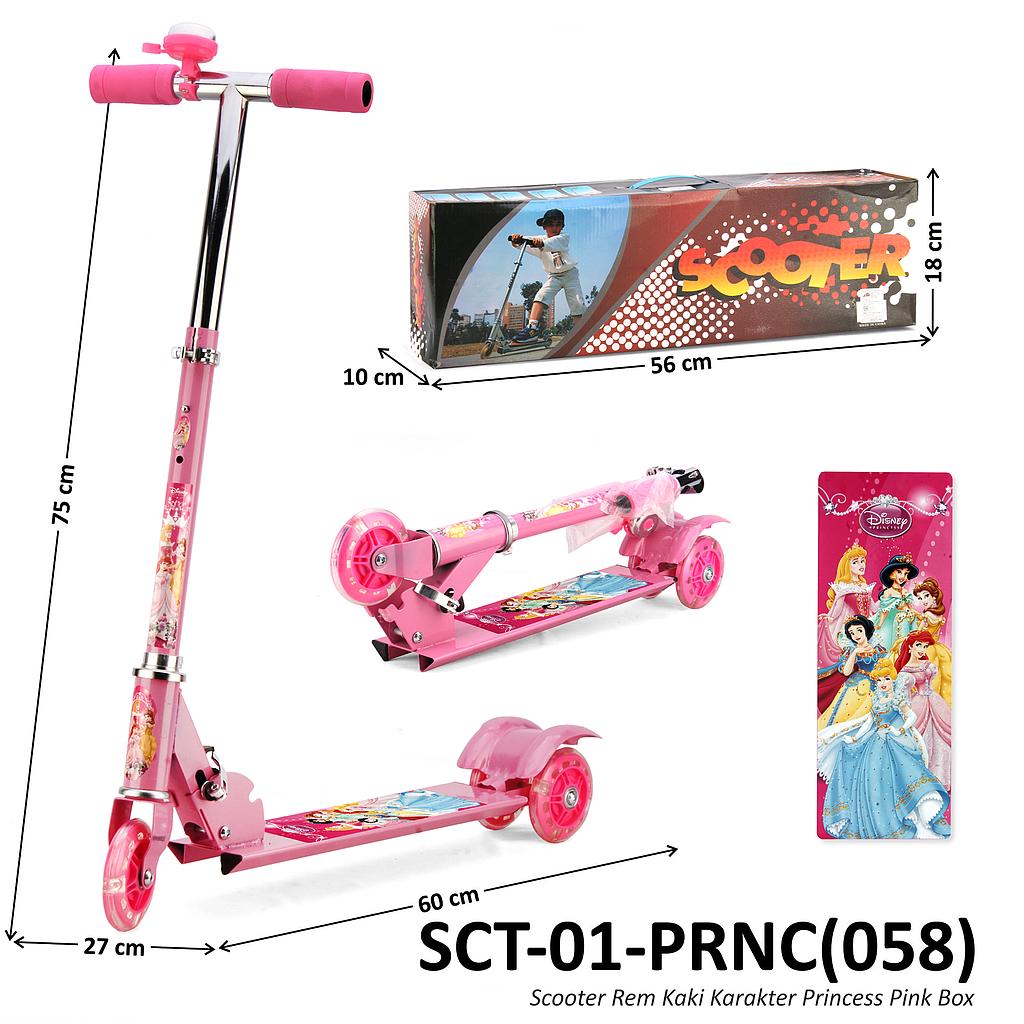 Scooter Roda 3 Karakter Rem Kaki Scooter Box @6