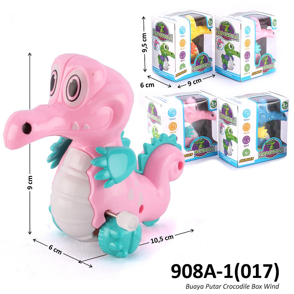 Mainan Putar Buaya W/U Crocodile Box Window @384
