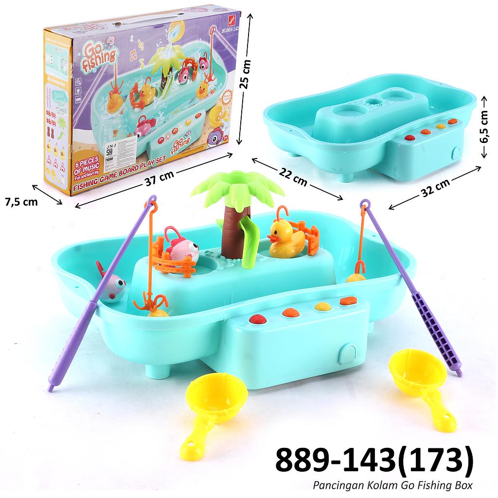 Pancingan Set Kolam B/O Go Fishing Box @36