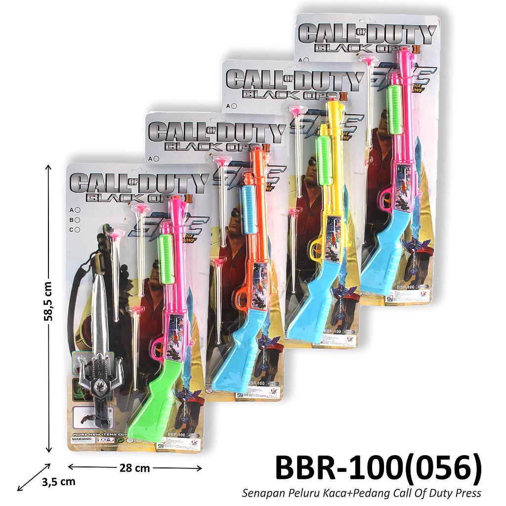 Senapan Peluru Kaca + Pedang Call Of Duty Press @96