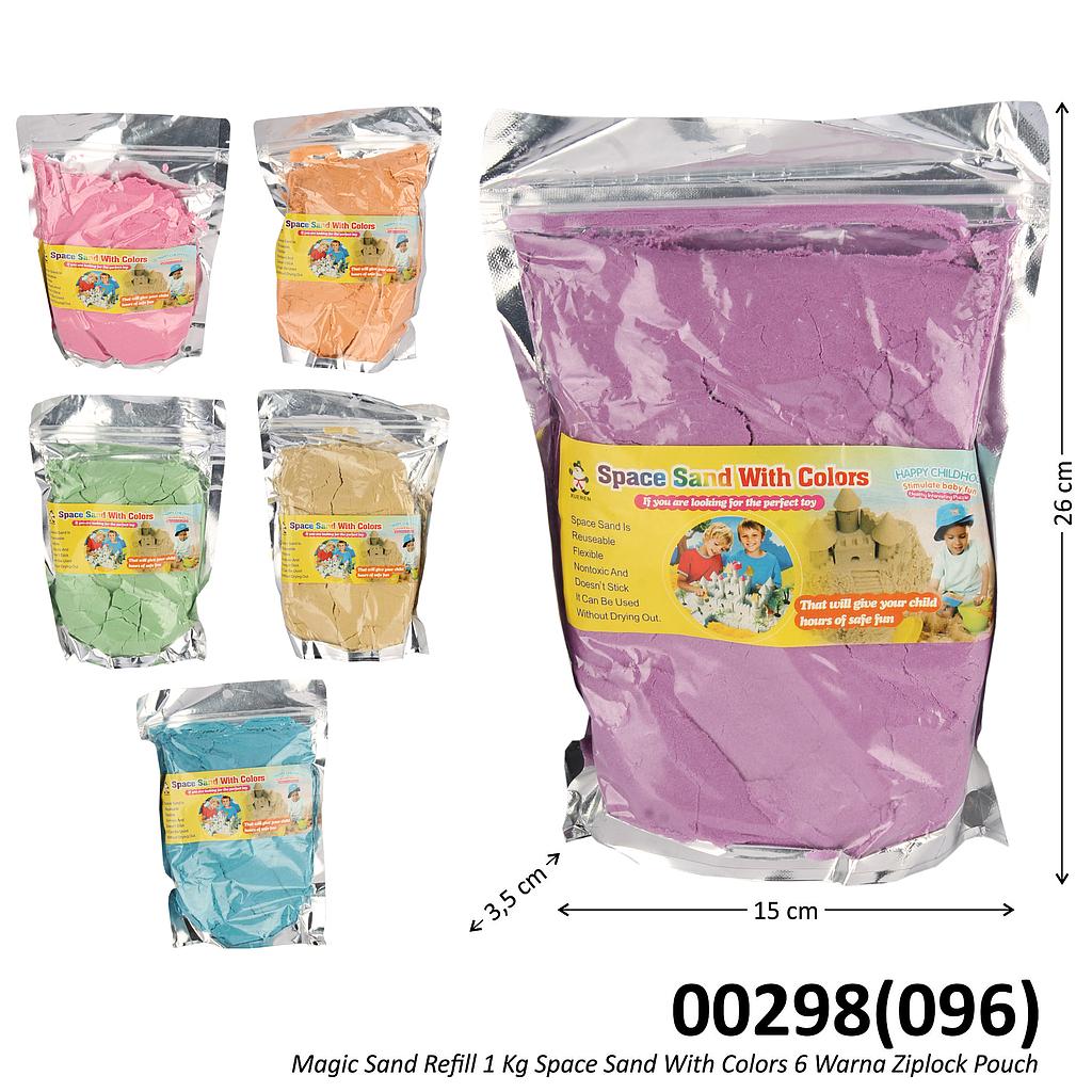 Magic Sand Refill 1 Kg Space Sand With Colors Ziplock Pouch @24