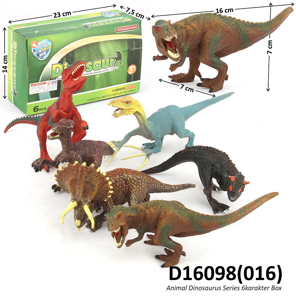 Dinosaurus Dinosaur 6 Karakter 1 Box 6 Pcs Loose Pack @288