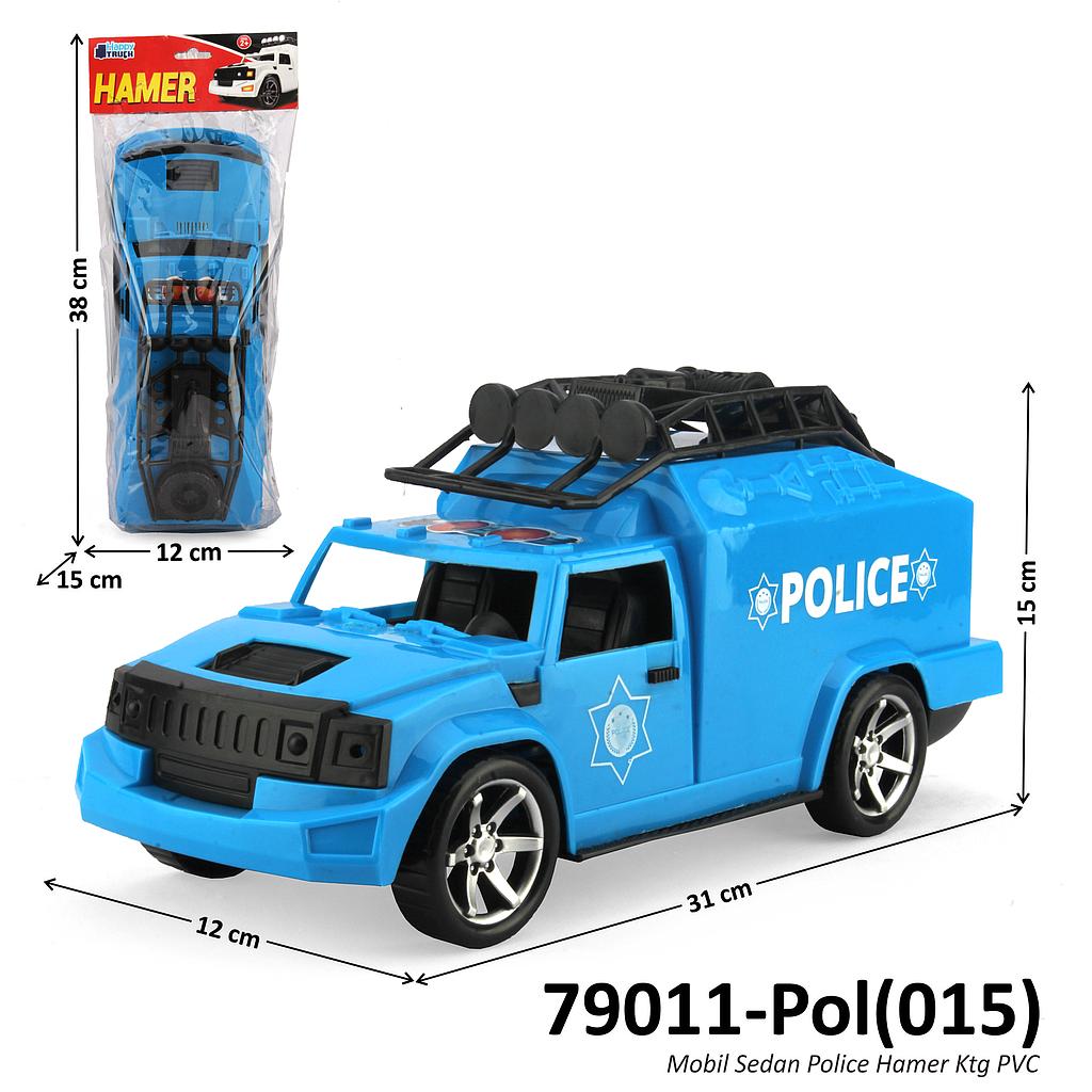 Mobil Polisi Police Hamer Ktg PVC @36