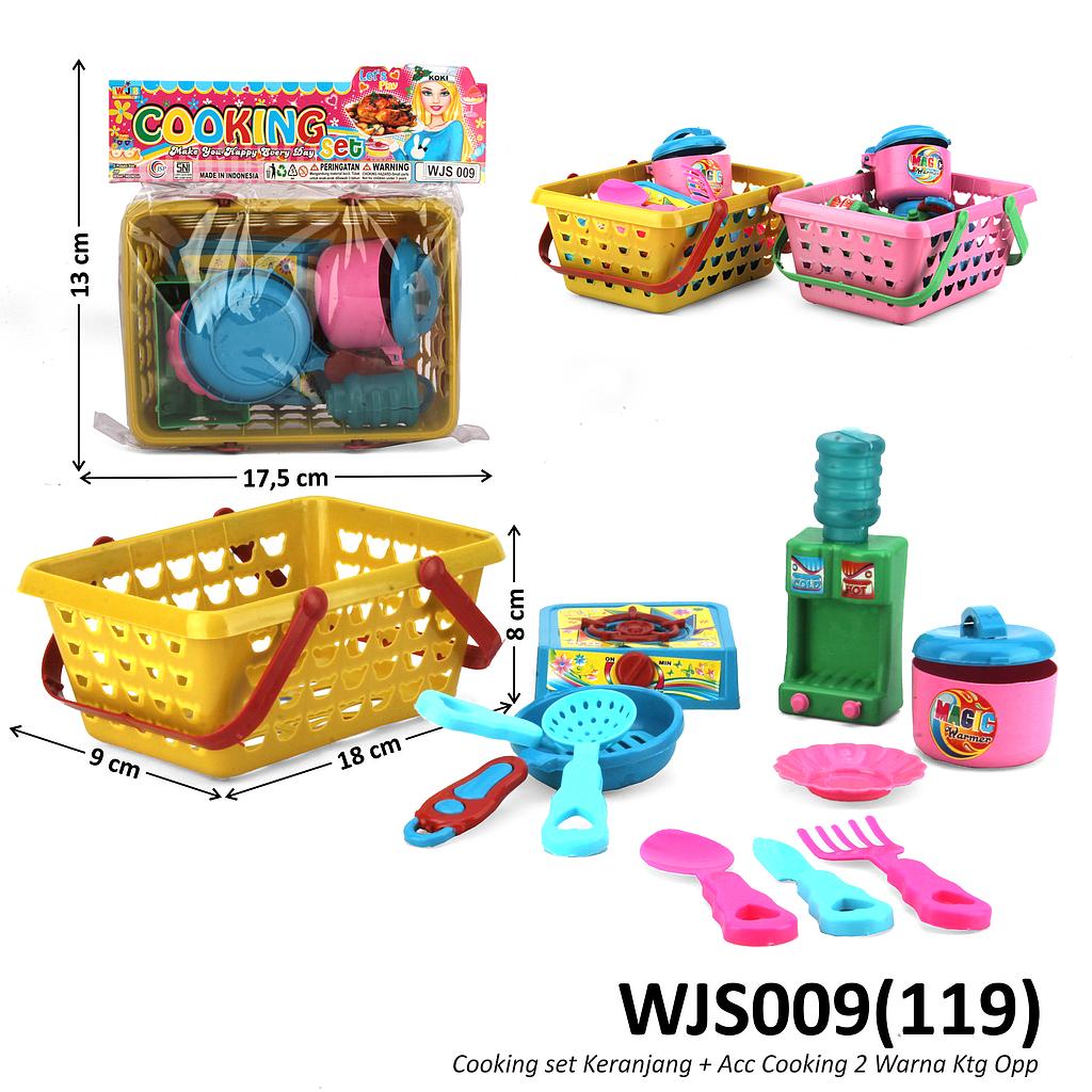 Cooking Set Keranjang Tas Kotak Cooking Set Ktg Opp @126
