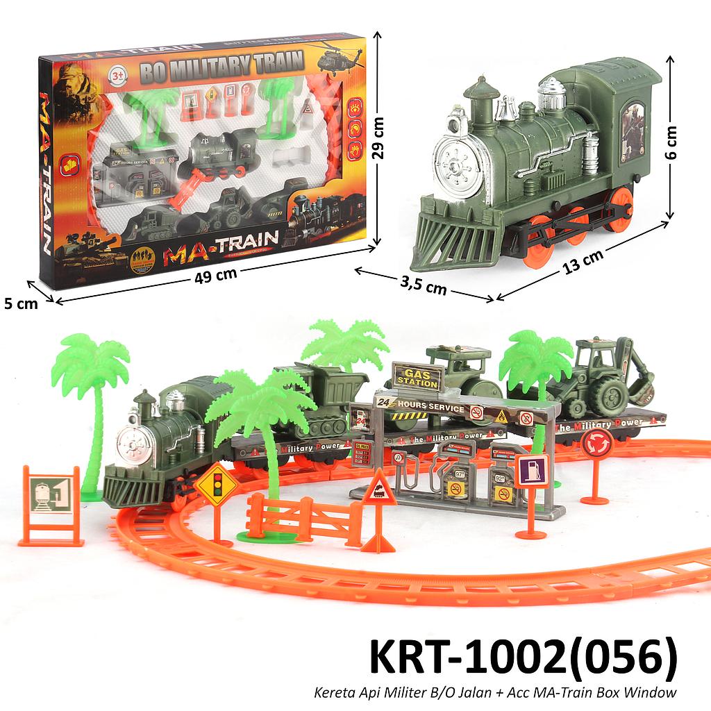 (OBRAL) Kereta Api Militer + Acc MA-Train Box Window @48