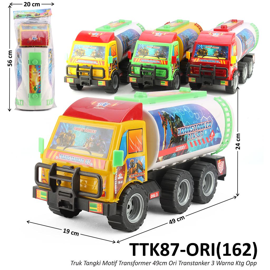 Truk Tangki Tronton Gambar Transformer F/W 49 cm Warna Ori Transtanker 3 Warna Ktg Opp @15