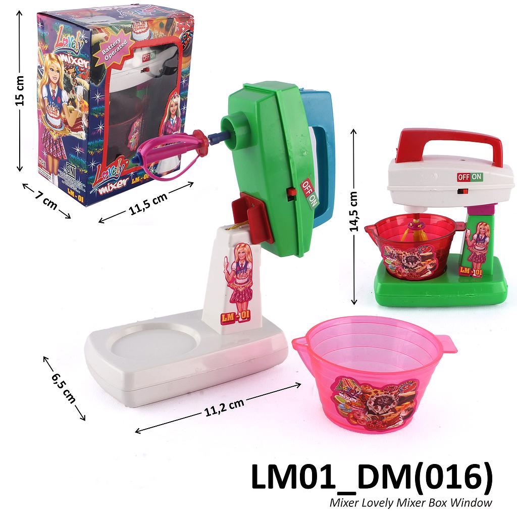 Cooking Set Mixer B/O Lovely Mixer Box Window @120