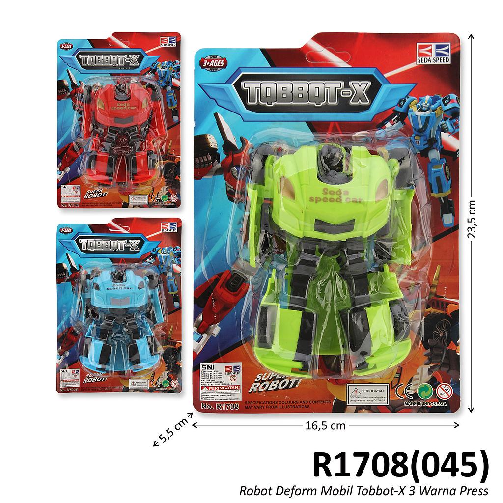 Robot Deform / Tobot Tqbbqt-X 3 Warna Press @240