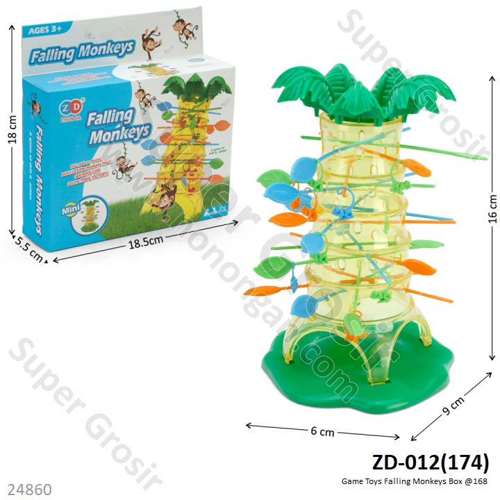 Game Toys Falling Monkeys Box @168