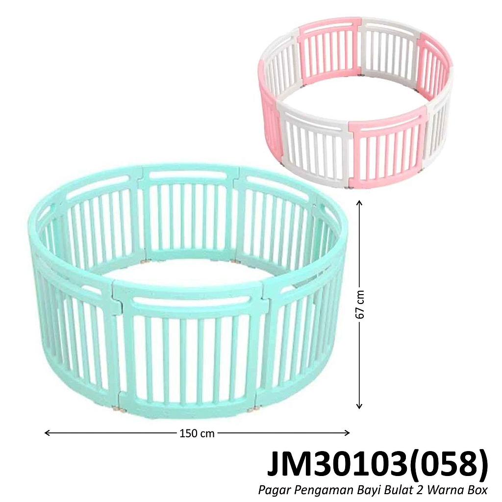 Pagar Pengaman Bayi Bulat 2 Warna Box @1