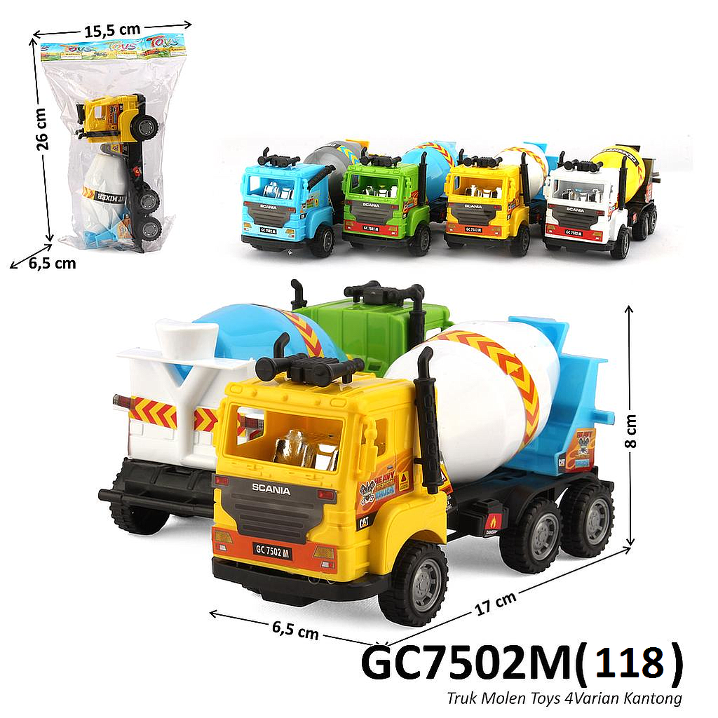 Truk Molen Tronton P/B Toys 1 Inner 108 Pcs Ktg Opp @216
