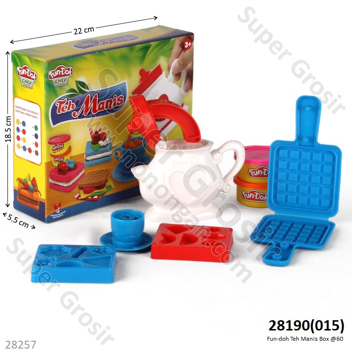 Fun-Doh Teh Manis Box @60